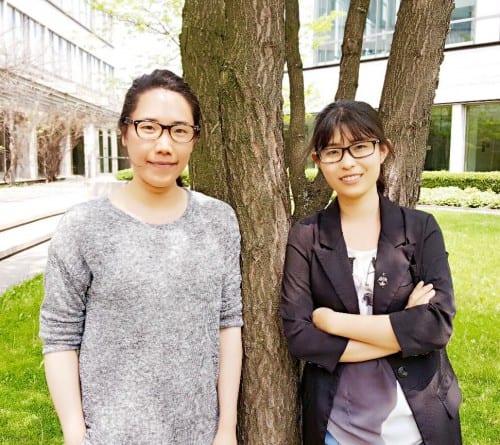 Dan Lin and Yin Ying Li (MBA Candidates 2017)