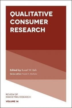Book cover. Qualitative Consumer Research.