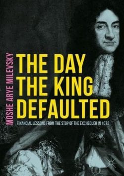Book cover. The Day the King Defaulted.