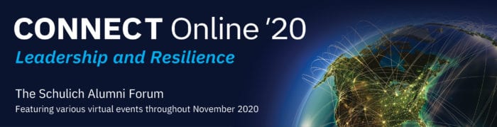 CONNECT Online '20 | Leadership and Resilience | Virtual Events throughout November 2020