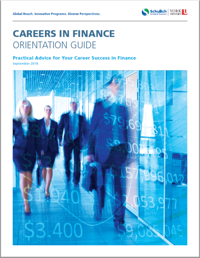 Careers In Finance Cover Image
