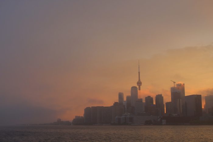 Smoggy Toronto
