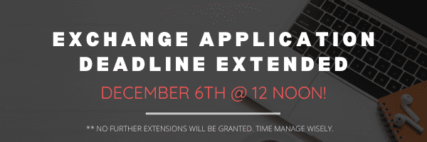 Exch App Deadline Extend