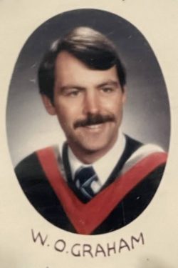 Bill's MBA Grad Photo, 1986