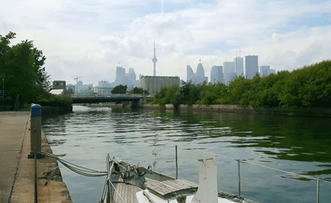 Toronto from the Islands