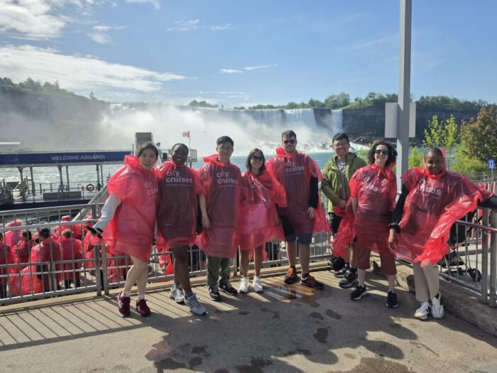 Students at Niagara Falls